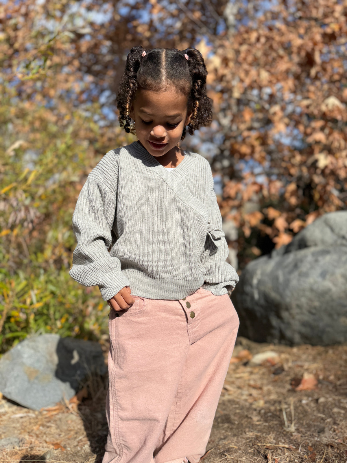 Zoe Sweater in Grey