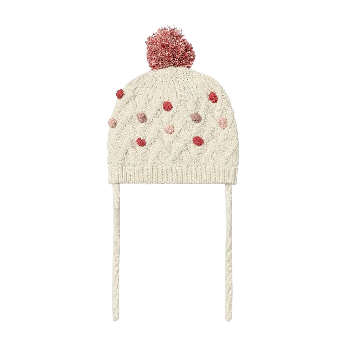 Elsie Hat in Rose Dot