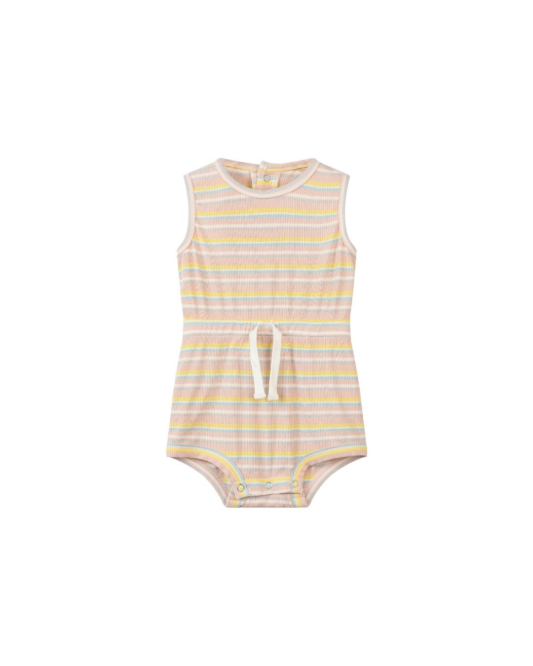 maisie bubble in pink multi stripe
