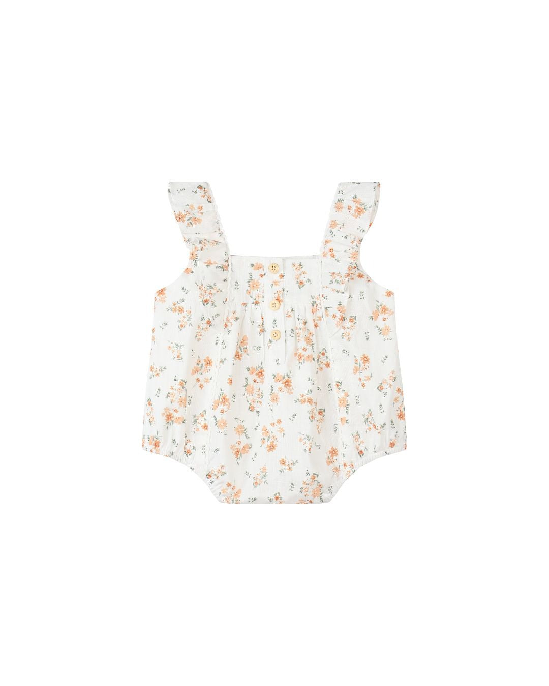 bonnie bubble in orange floral