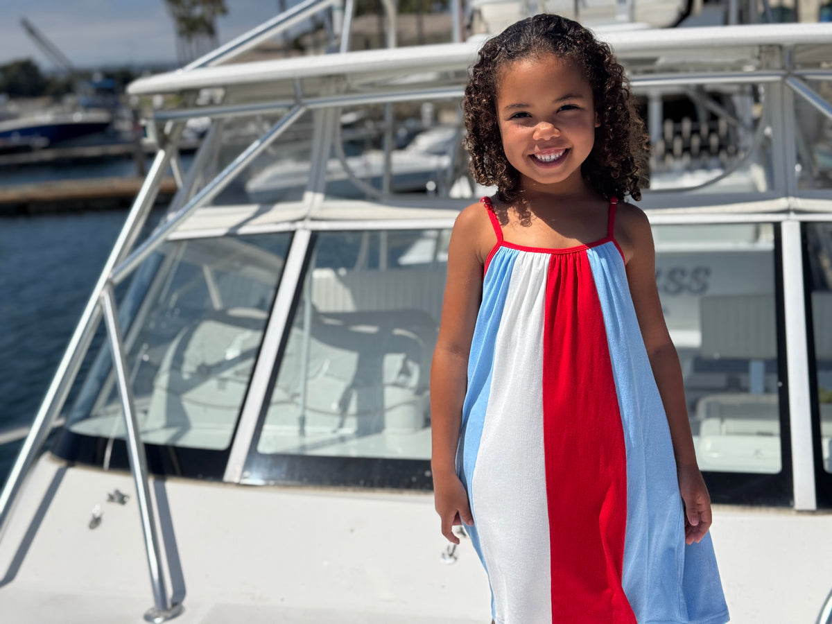 ruby dress in red/white/blue