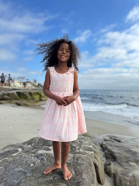 emma dress in sunset