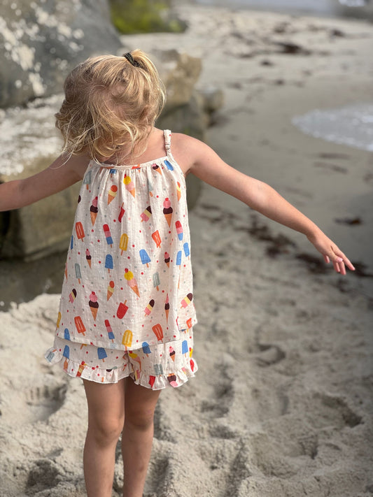 mallory top in popsicle