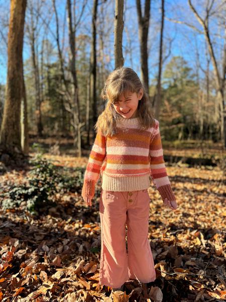 Izzy Pants in Warm Blush