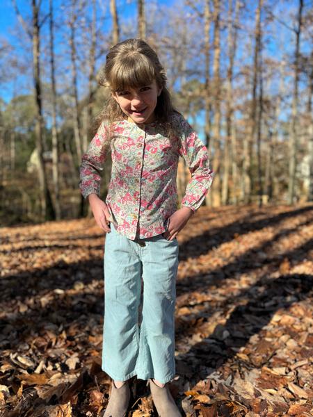 Izzy Pants in Frost Blue