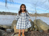 Una Dress in Blue Plaid