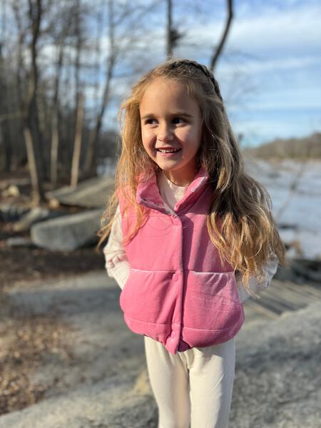 Parker Vest in Pink
