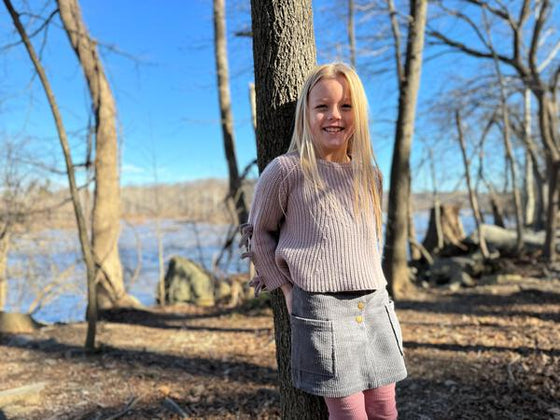 Daphne Skirt in grey