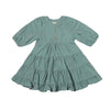 Saorise Dress in Dusty Teal
