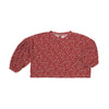 Hannah Blouse in Cranberry Floral