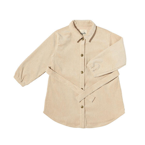Shannon Coat Dress in Oatmeal