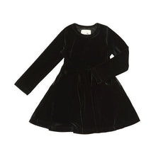  Merilee Dress in Black Velvet