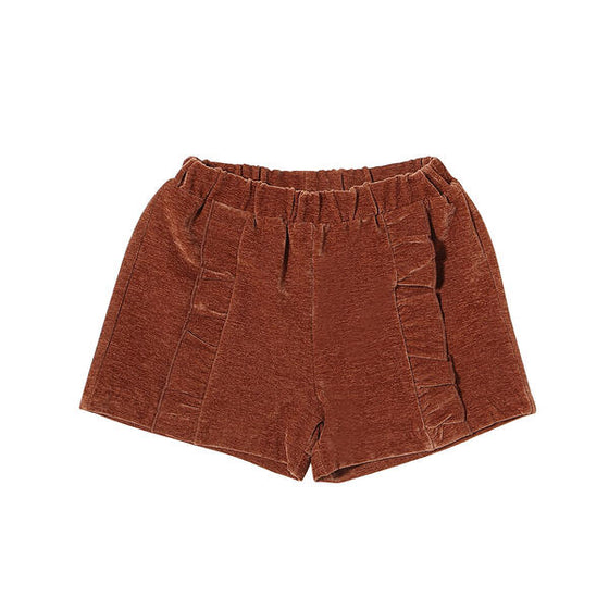 Paisley Shorts in Rust