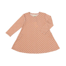  Leena Dress in Pink Polka Dot