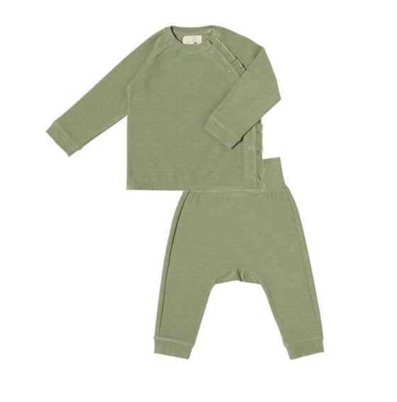 Fia 2 Piece Set in Olive