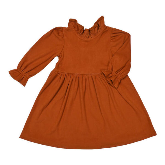 Finny Dress in Rust