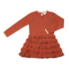 Arthie Dress in Pumpkin Knit