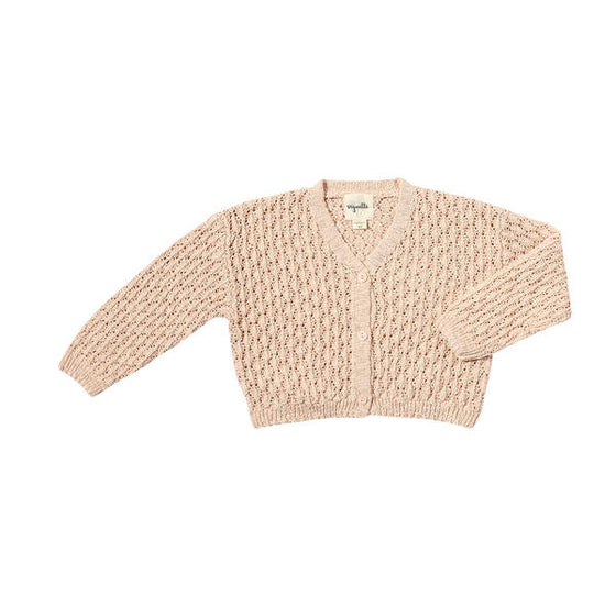 Margot Cardigan in Blush Pink