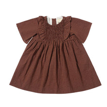  Amber Dress in Harvest Plaid