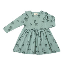  Sarah Dress in Teal Dandelion