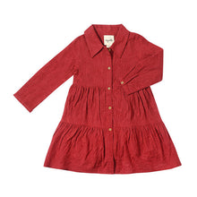  Judy Dress in Scarlet Floral
