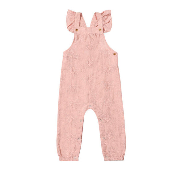 Eloise overall in Dusty Pink