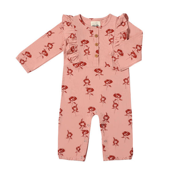 Alaya Romper in Pink Dandelion