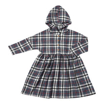  Lorelei Dress in Navy Flannel