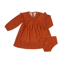  Brenn dress in pumpkin