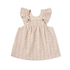 Opal Dress in Pink Embroidery