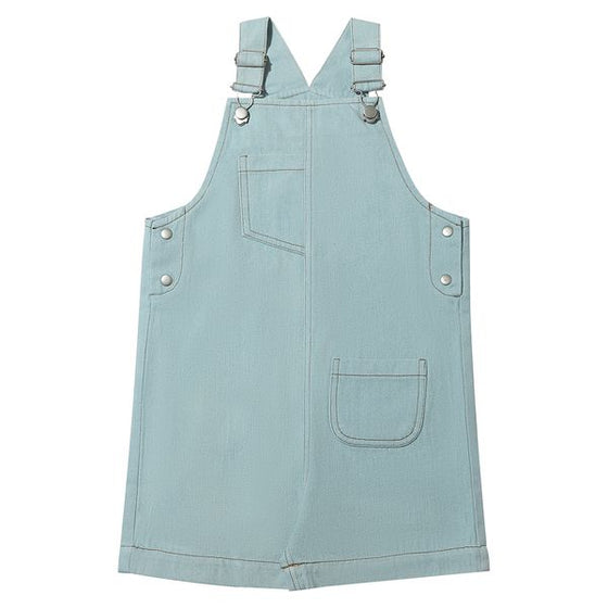 Libby Overalls in Light Blue