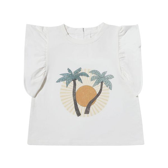 Sutton T-shirt in Palm Trees