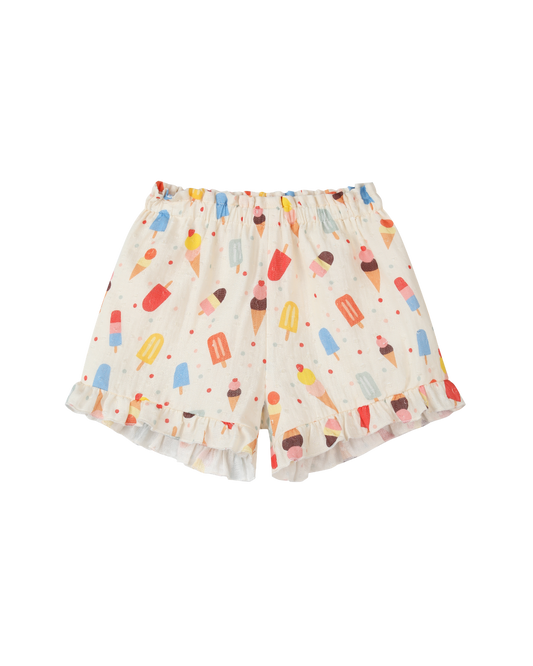 mila shorts in popsicle