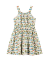 sloane dress in hawaiian palms
