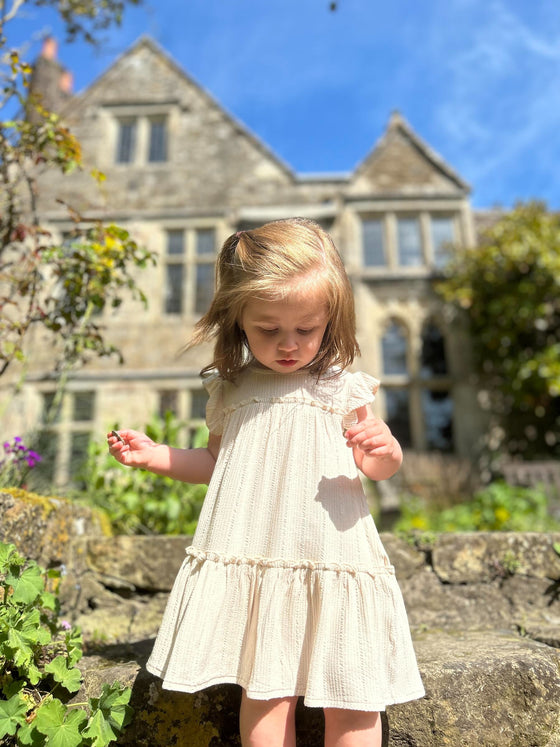 Gracie Dress in Cream - LM