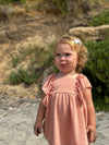Sidney Dress in Coral - LM