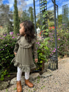 Sally Dress in Olive - LM