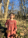 Ysella Dress in Rust - LM