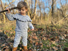 Anna Pants in Blue Knit - LM