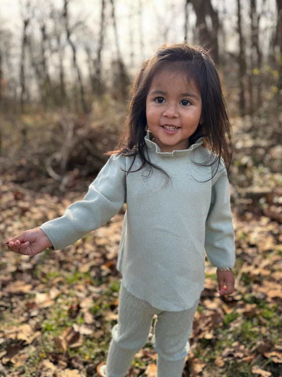 Herda Sweater in Sage Green - LM