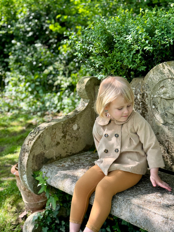 Sharleen Coat in Tan Corduroy - LM