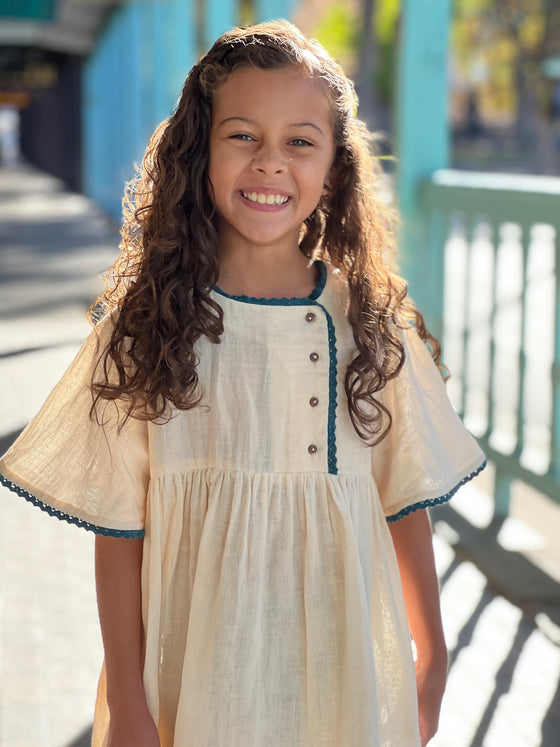 Butterfly Sleeve Dress - LM