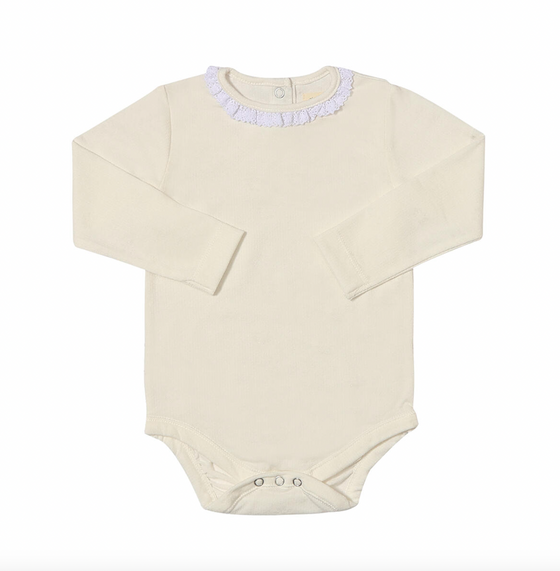 Makayla Onesie in Ivory - LM