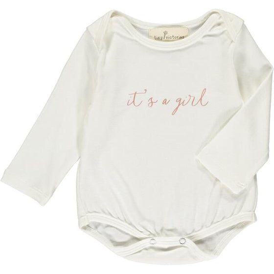It's A Girl Onesie - LM