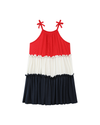 phoebe dress in red/white/blue