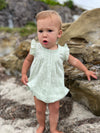 Tamsin Bubble in Green Stitch