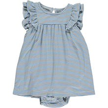 Jenn Dress in Blue Stripe