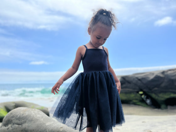 Kaia Tutu Dress in Navy