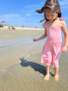 Tori Dress in Pink Rib