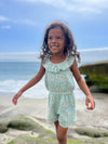 Kathy Romper in MULTI DITSY FLORAL